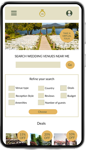 wedding venue app FTS